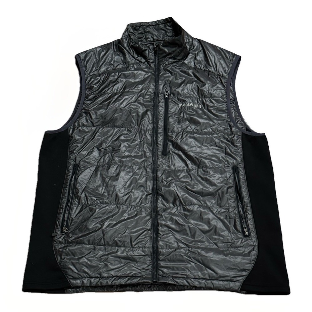 Montbell Japan Insulated Windbreaker Vest Mesh Lightweight Nylon Camp Outdoor XL